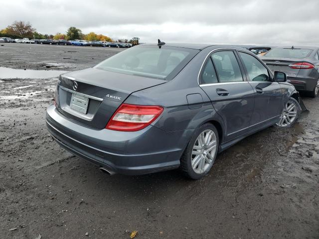 WDDGF81X88F168068 - 2008 MERCEDES-BENZ C 300 4MAT GRAY photo 4