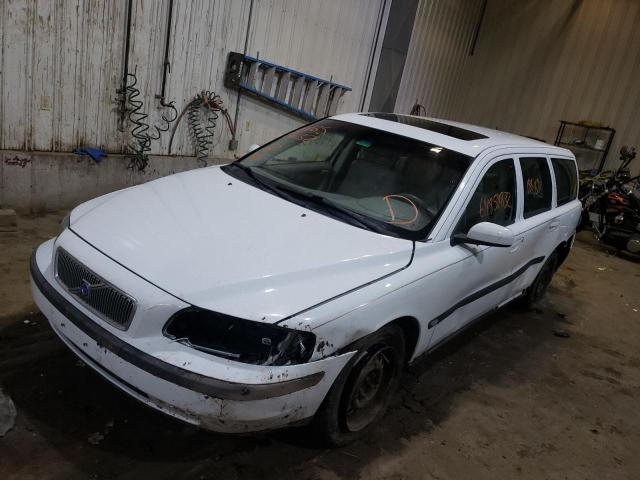 YV1SW61T742417025 - 2004 VOLVO V70 WHITE photo 2