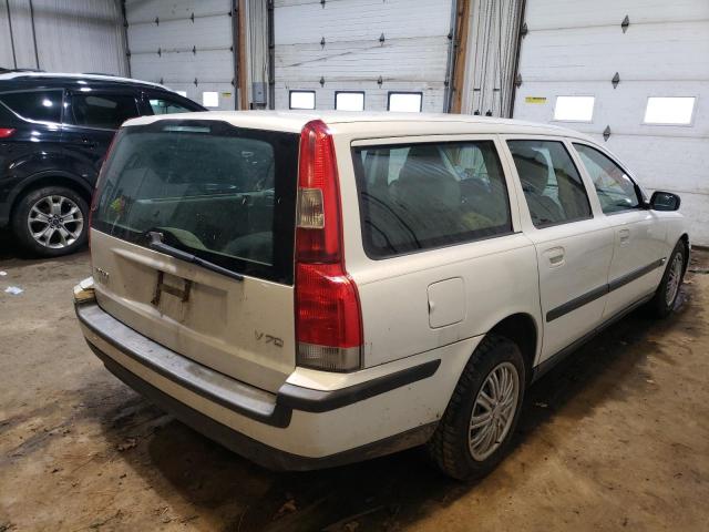 YV1SW61T742417025 - 2004 VOLVO V70 WHITE photo 4