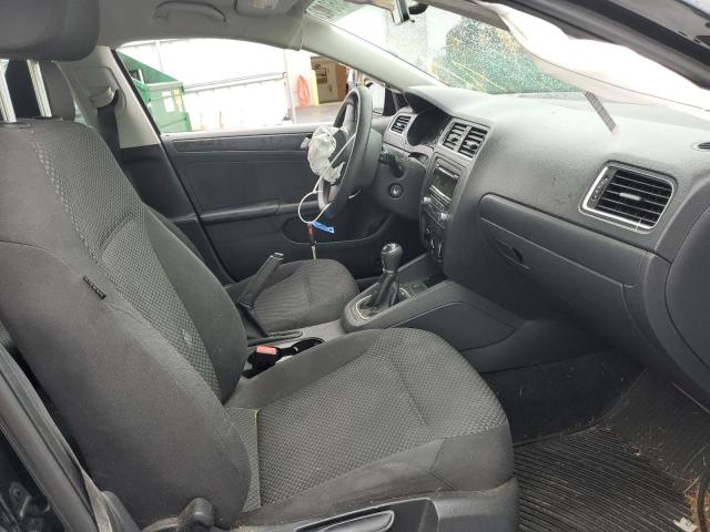 3VW1K7AJ3DM300047 - 2013 VOLKSWAGEN JETTA BASE BLACK photo 5