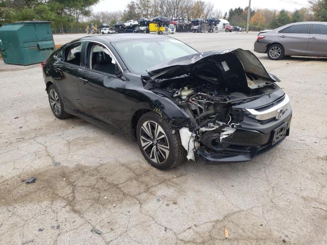 19XFC1F71GE033747 - 2016 HONDA CIVIC EXL Czarny zdjęcie 1