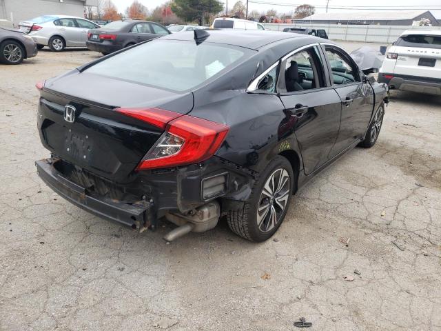 19XFC1F71GE033747 - 2016 HONDA CIVIC EXL Czarny zdjęcie 4