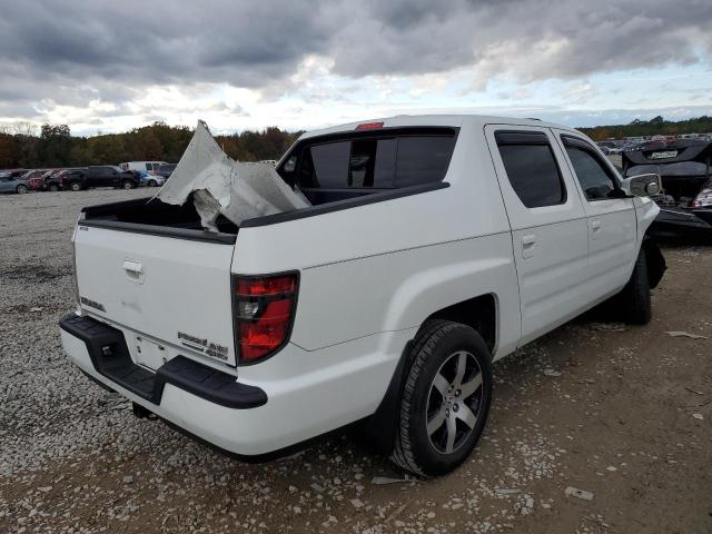 5FPYK1F61EB012835 - 2014 HONDA RIDGELINE WHITE photo 4