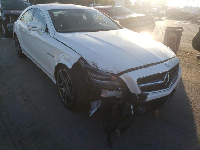 WDDLJ7EB6CA023462 - 2012 MERCEDES-BENZ CLS 63 AMG WHITE photo 1