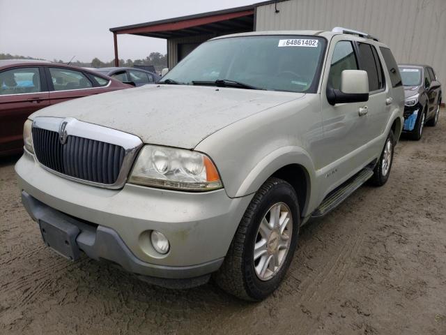 5LMEU88HX3ZJ20772 - 2003 LINCOLN AVIATOR 金色 照片 2