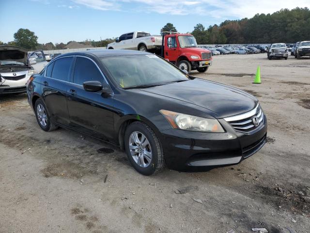 1HGCP2F69CA064683 - 2012 HONDA ACCORD SE BLACK photo 1