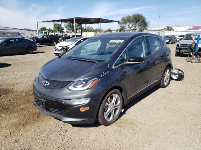 1G1FY6S04L4134213 - 2020 CHEVROLET BOLT EV LT GRAY photo 2