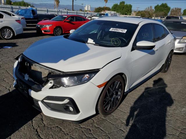SHHFK7H49LU410613 - 2020 HONDA CIVIC SPOR 白色 照片 2
