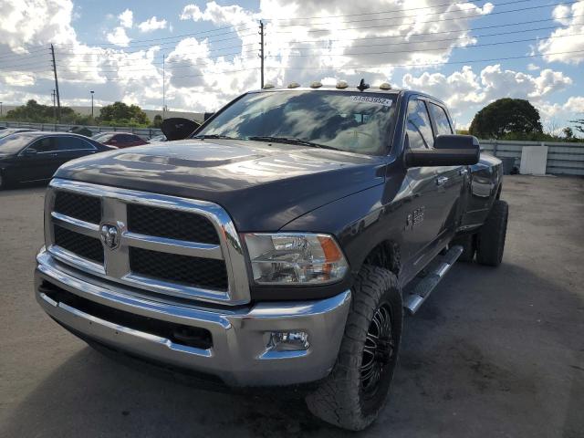 3C63RRHL2EG203617 - 2014 RAM 3500 SLT GRAY photo 2