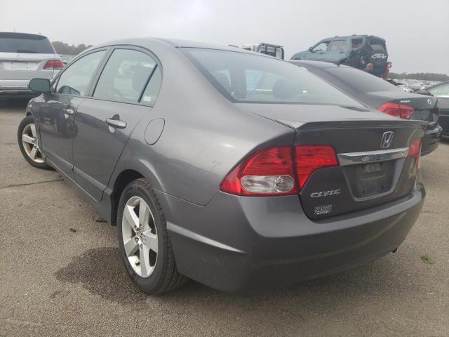 2HGFA16689H352620 - 2009 HONDA CIVIC LX-S Сұр фото 3