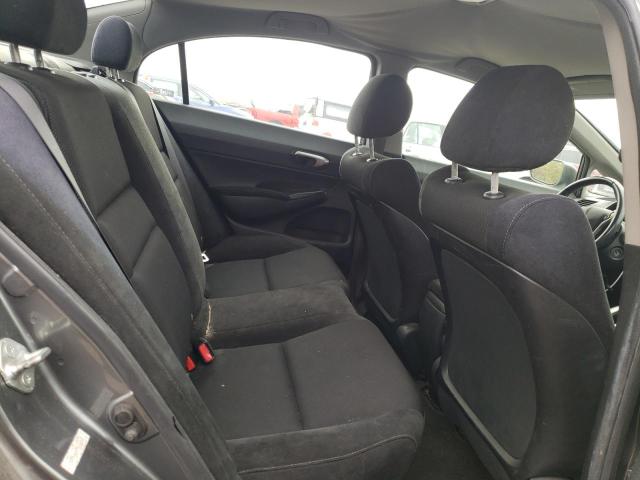 2HGFA16689H352620 - 2009 HONDA CIVIC LX-S Сұр фото 6