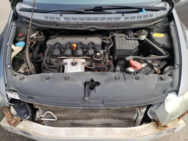 2HGFA16689H352620 - 2009 HONDA CIVIC LX-S Сұр фото 7