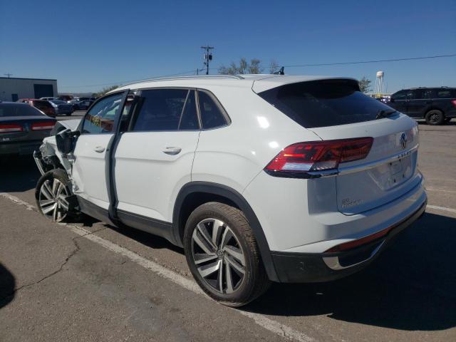 1V2HC2CA3MC228734 - 2021 VOLKSWAGEN ATLAS CROS WHITE photo 3