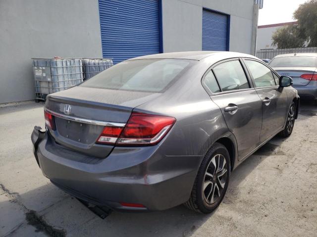 19XFB2F91DE207435 - 2013 HONDA CIVIC EXL 灰色 照片 4