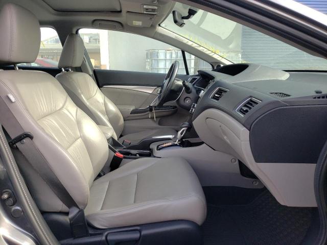 19XFB2F91DE207435 - 2013 HONDA CIVIC EXL 灰色 照片 5