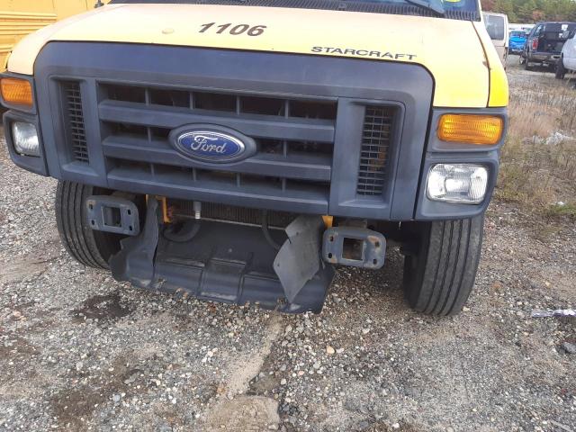 1FDDE35L39DA26682 - 2009 FORD ECONOLINE YELLOW photo 9