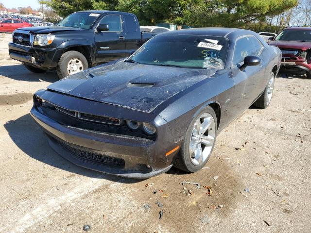 2C3CDZBT8HH571695 - 2017 DODGE CHALLENGER GRAY photo 2