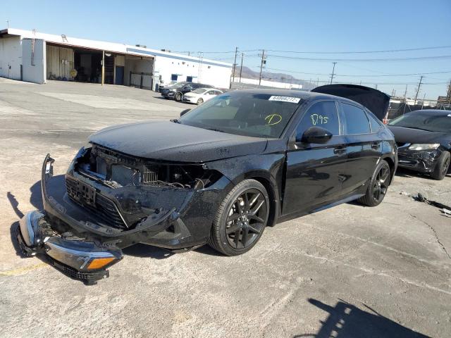 2HGFE2F5XNH567802 - 2022 HONDA CIVIC SPOR 黑色 照片 2