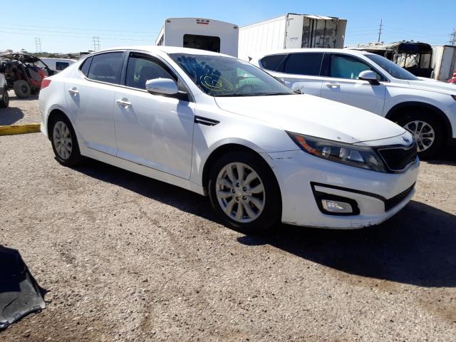 5XXGN4A77FG366628 - 2015 KIA OPTIMA EX WHITE photo 1