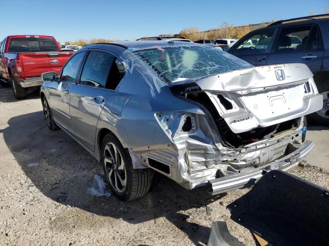 1HGCR2F80HA020395 - 2017 HONDA ACCORD EXL SILVER photo 3