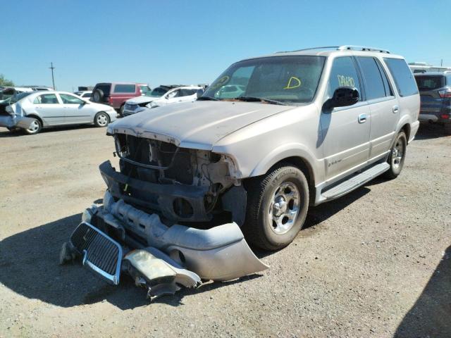 5LMEU27R41LJ16238 - 2001 LINCOLN NAVIGATOR თაფლისფერი ფოტო 2