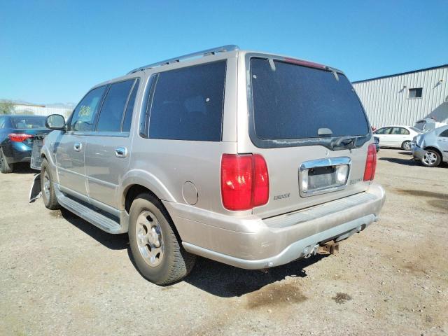 5LMEU27R41LJ16238 - 2001 LINCOLN NAVIGATOR TAN photo 3