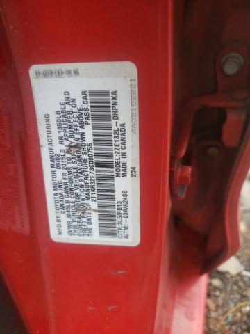 2T1KR32E73C080755 - 2003 TOYOTA MATRIX 红色 照片 10