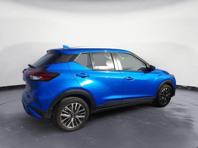 3N1CP5CV3ML527460 - 2021 NISSAN KICKS SV BLUE photo 3