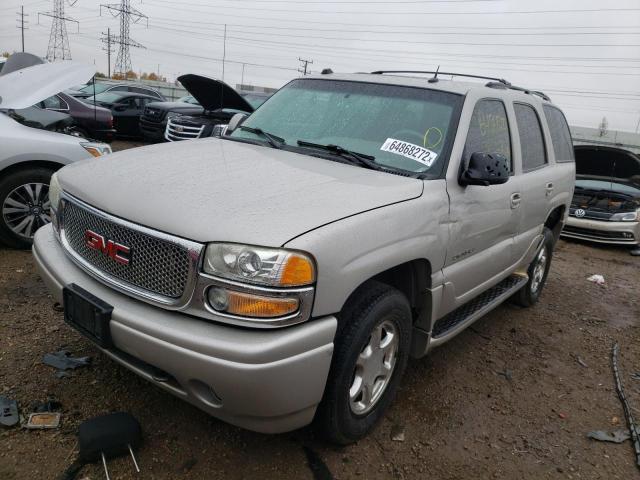 1GKEK63U44J278969 - 2004 GMC YUKON DENA SILVER photo 2