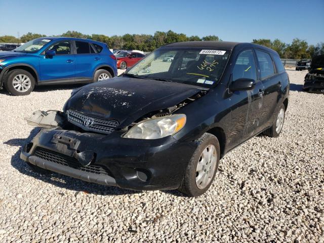 2T1KR32E87C664295 - 2007 TOYOTA MATRIX შავი ფოტო 2