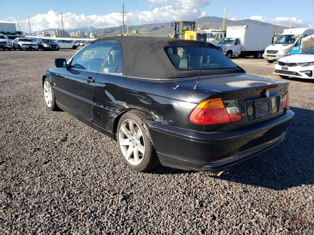 WBABR3340YEA83913 - 2000 BMW 323 CI BLACK photo 3