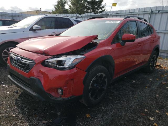 JF2GTAGC1M8318665 - 2021 SUBARU CROSSTREK RED photo 2