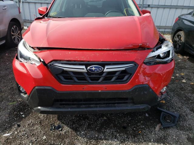 JF2GTAGC1M8318665 - 2021 SUBARU CROSSTREK RED photo 9