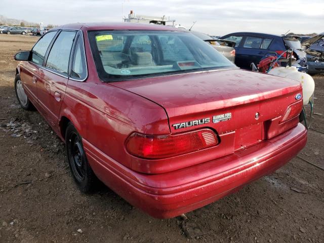 1FALP52U9SG306880 - 1995 FORD TAURUS GL RED photo 3