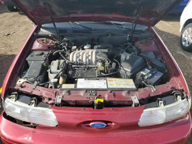 1FALP52U9SG306880 - 1995 FORD TAURUS GL RED photo 7