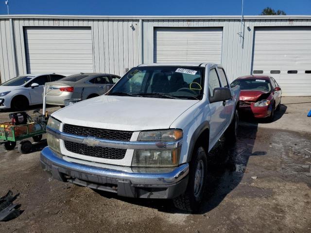 1GCDT136168295442 - 2006 CHEVROLET COLORADO WHITE photo 2