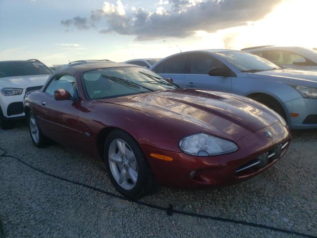 SAJGX2241WC029084 - 1998 JAGUAR XK8 BURGUNDY photo 1