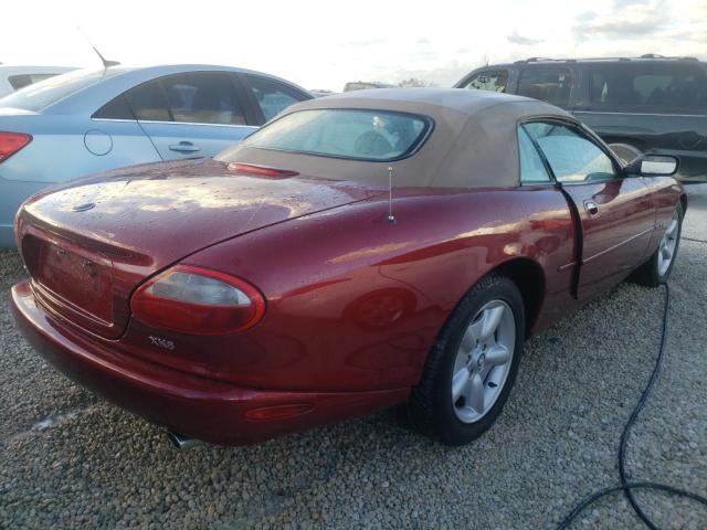 SAJGX2241WC029084 - 1998 JAGUAR XK8 BURGUNDY photo 4