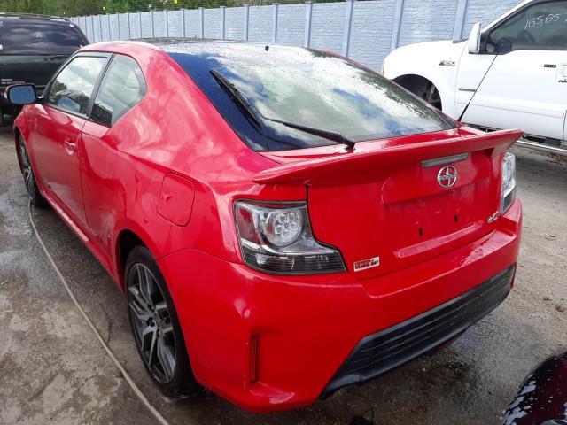 JTKJF5C77GJ019103 - 2016 TOYOTA SCION TC წითელი ფოტო 3