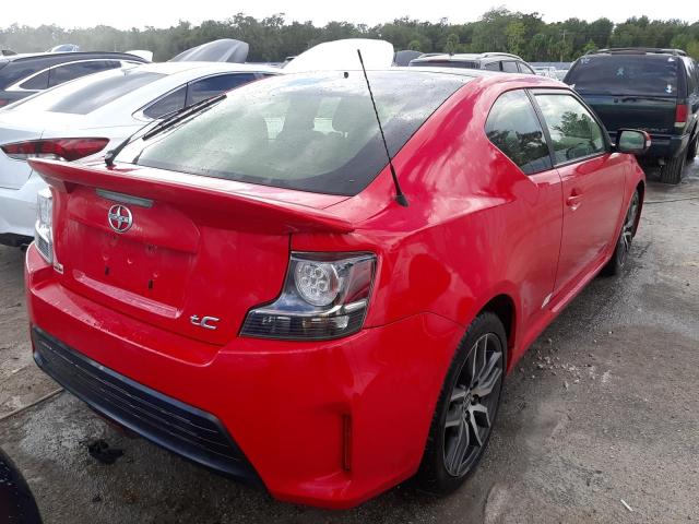 JTKJF5C77GJ019103 - 2016 TOYOTA SCION TC წითელი ფოტო 4