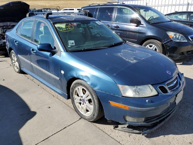 YS3FD49Y561127160 - 2006 SAAB 9-3 BLUE photo 1