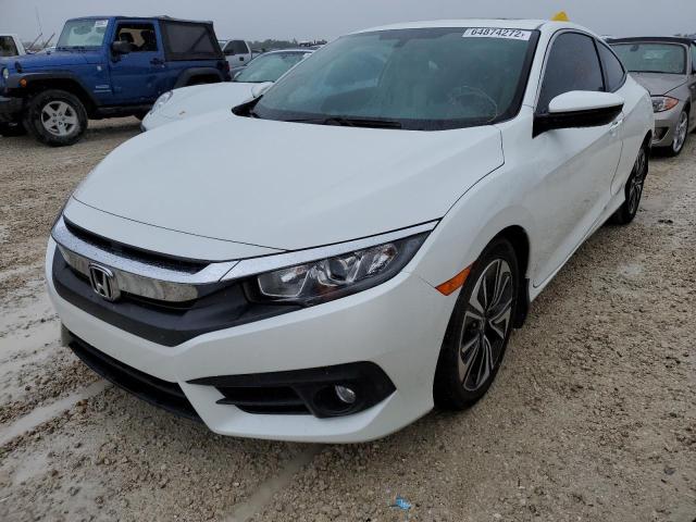 2HGFC3B7XGH358436 - 2016 HONDA CIVIC EXL أبيض صورة 2