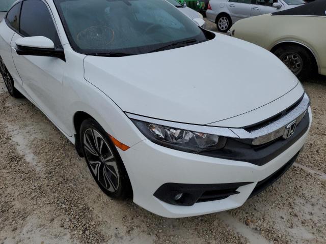 2HGFC3B7XGH358436 - 2016 HONDA CIVIC EXL أبيض صورة 9