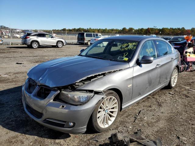 WBAPL3C56AA408493 - 2010 BMW 335 XI SILVER photo 2