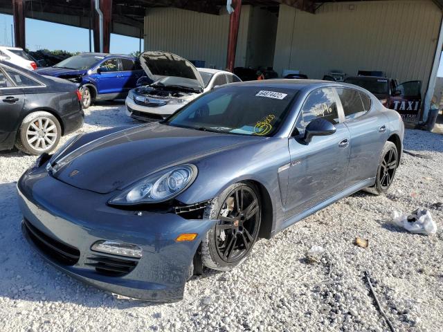 WP0AD2A72CL045539 - 2012 PORSCHE PANAMERA S BLUE photo 2