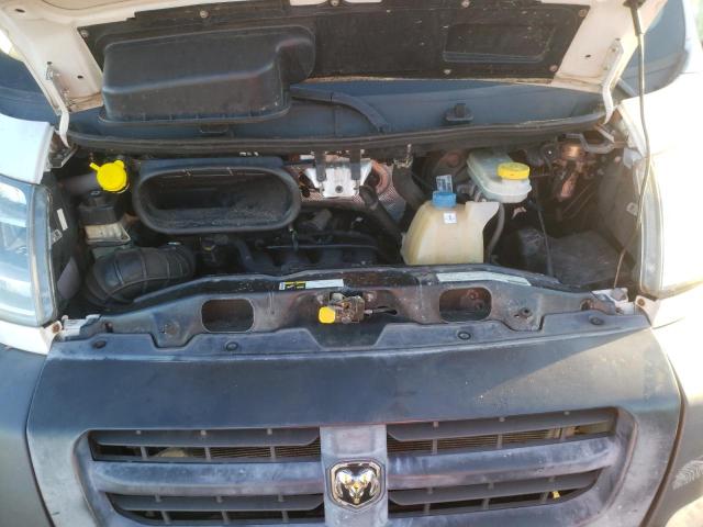 3C6TRVAG5GE108781 - 2016 RAM PROMASTER WHITE photo 7