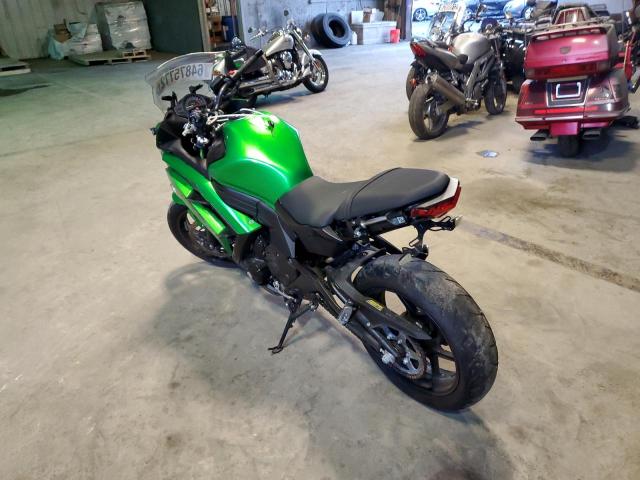 JKAEXEE17FDA19563 - 2015 KAWASAKI EX650 E GREEN photo 3