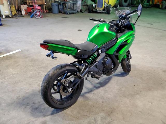 JKAEXEE17FDA19563 - 2015 KAWASAKI EX650 E GREEN photo 4