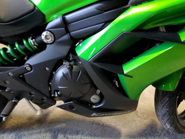 JKAEXEE17FDA19563 - 2015 KAWASAKI EX650 E GREEN photo 7