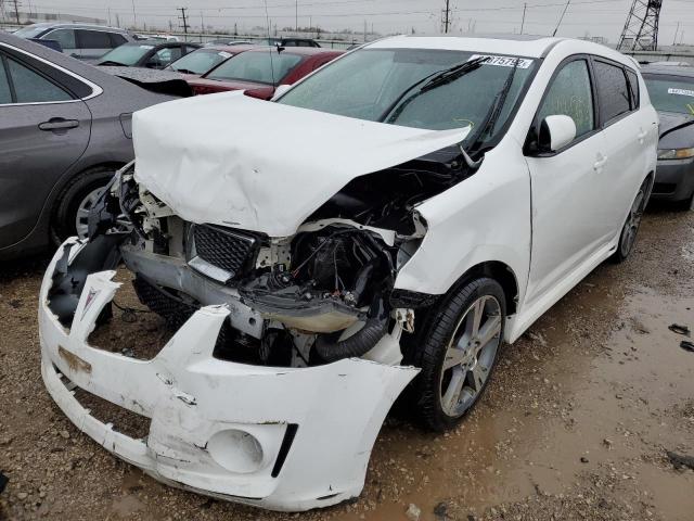 5Y2SR67089Z425353 - 2009 PONTIAC VIBE GT WHITE photo 2